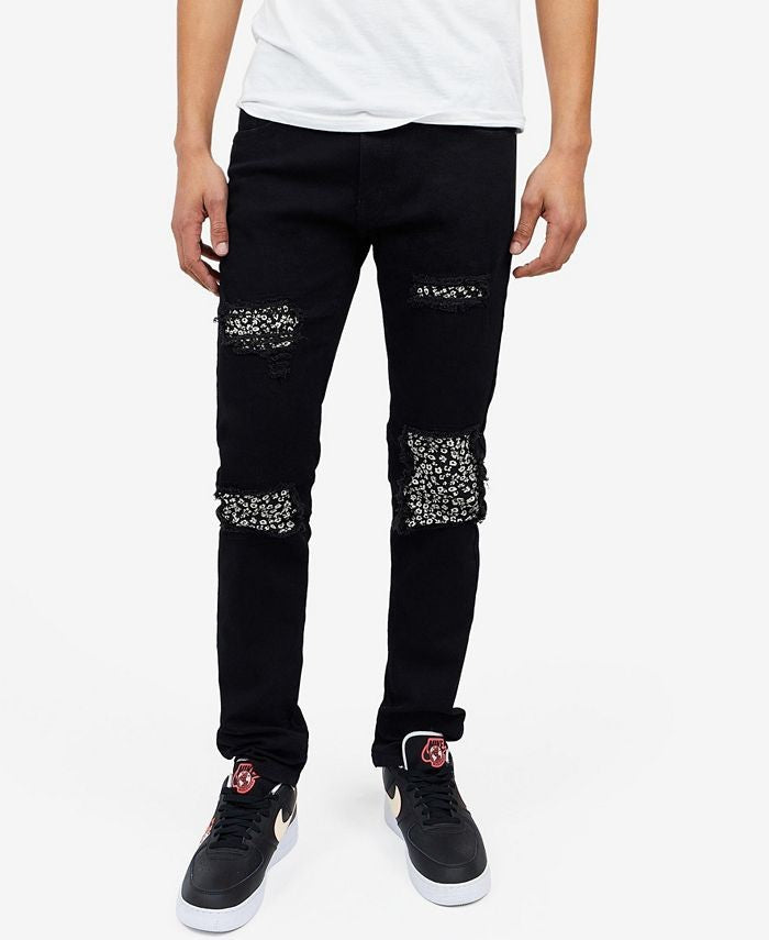 Translation missing: en.Reason Men's Samuel Denim Dx Jeans in Black-Size 40W