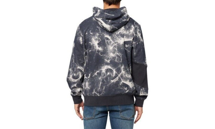 Translation missing: en.Caterpillar Men's Connect Full-Zip Hooded Sweatshirt Connect AOP-Lunar Rock-Lrg