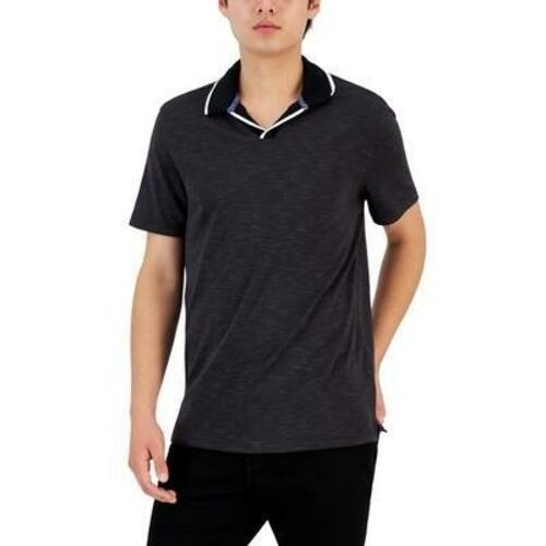 Translation missing: en.Alfani Men's Modern Johnny Collar Polo