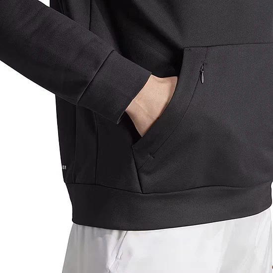 Translation missing: en.Adidas Men's Game &amp; Go Camo Big Logo Training Fleece Hoodie - Black/Grey-2XL