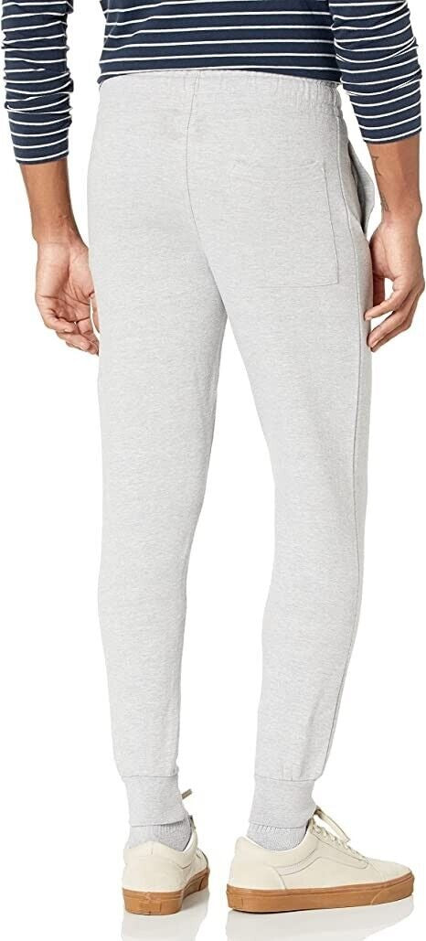 Translation missing: en.Quiksilver Men's Into The Clouds Fleece Jogger Sweatpants in Heather Grey-XL