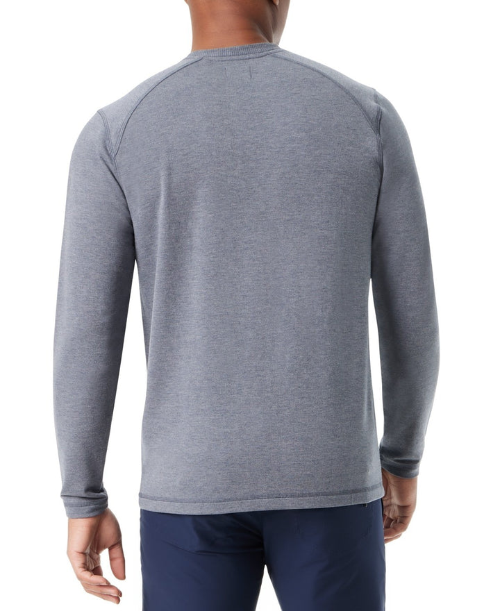 Translation missing: en.Bass Outdoor T-Shirt Men's Size Small Ombre Blue Long-Sleeve Ribbed Pocket