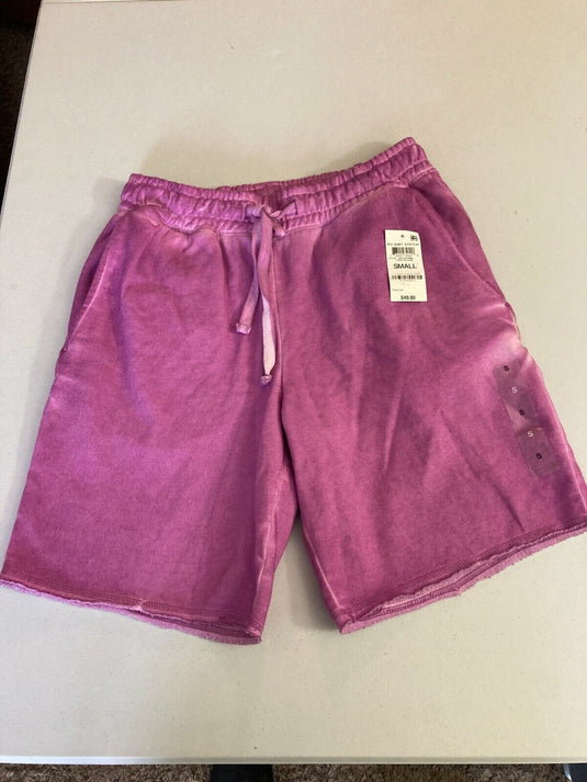 Translation missing: en.Sun + Stone Men's Regular-Fit Garment-Dyed 8" Fleece Shorts in First Bloom-Small