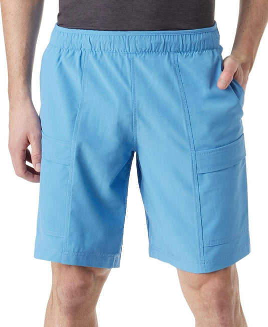 Translation missing: en.Bass Outdoor Men's Everyday Pull-On Cargo Shorts - Blue Jasper-Size Medium New
