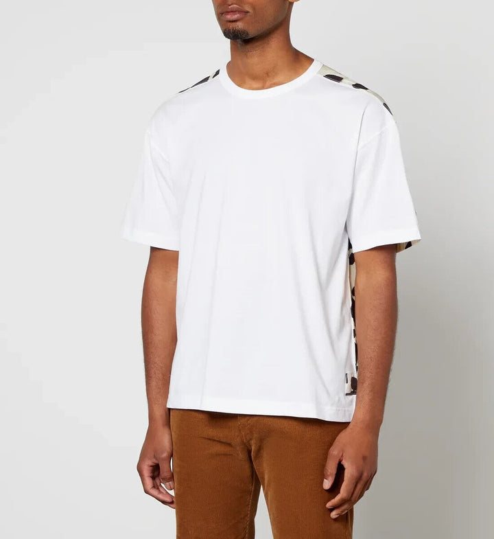 Translation missing: en.Marni Men's Animal-Print Organic Cotton T-Shirt Lily White-EU 46 US Small