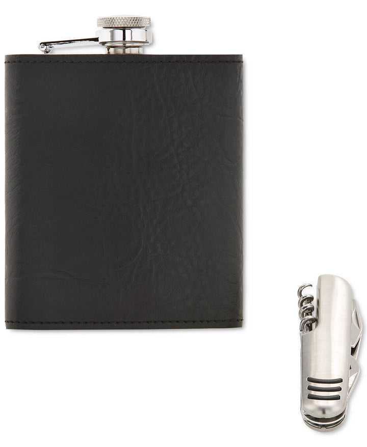 Translation missing: en.Perry Ellis Portfolio Flask with Multi-Tool Gift Set