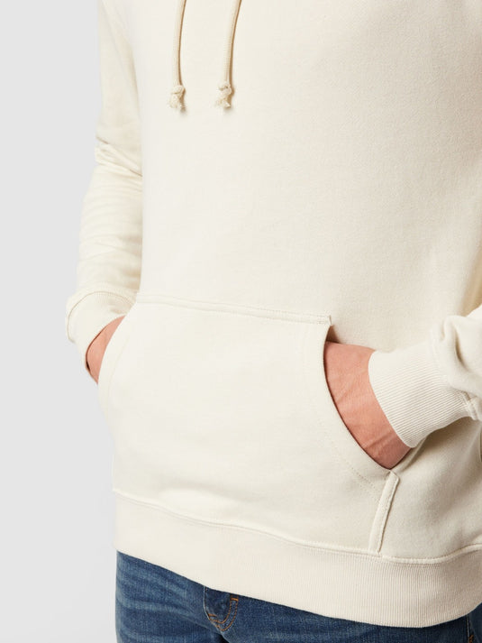 Translation missing: en.Cotton On Men Essential Fleece Pullover Hoodie in Ecru-Medium