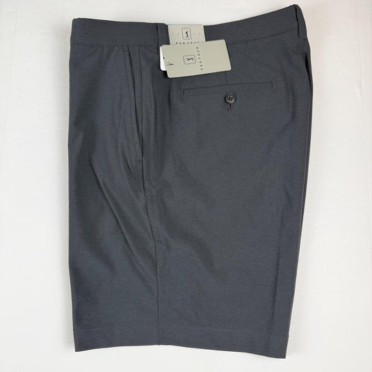 Translation missing: en.PGA Tour Golf Shorts Caviar Heather Black Size 36 Two-Tone 8in Inseam
