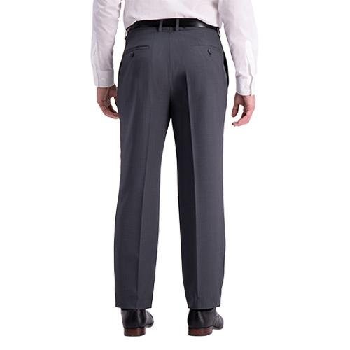 Translation missing: en.Haggar Men's Travel Performance Tailored Fit Suit Dress Pants Dk Grey Htr-34x30