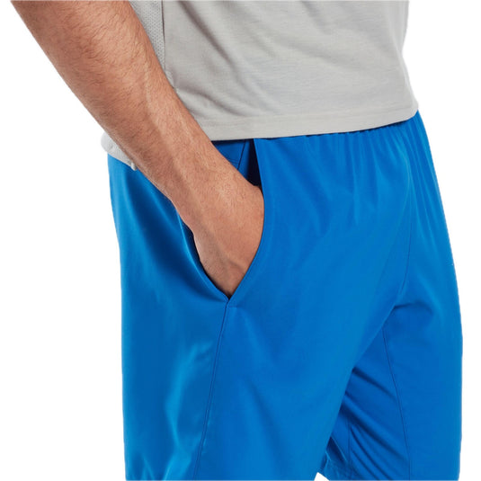 Translation missing: en.Reebok Workout Ready Shorts Vector Blue Size Medium Woven 9Inseam Reg Fit
