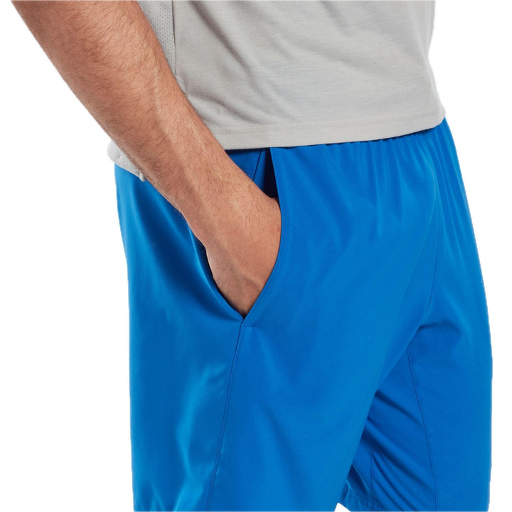 Translation missing: en.Reebok Workout Ready Shorts Vector Blue Size Medium Woven 9Inseam Reg Fit