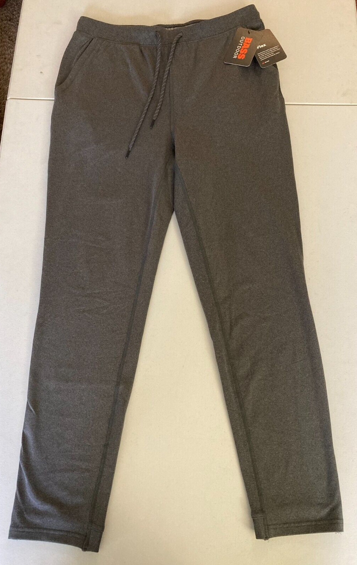 Translation missing: en.Bass Outdoor Men's Tranquility Reg Fit Stretch Sweatpants Asphalt Heather-2XL