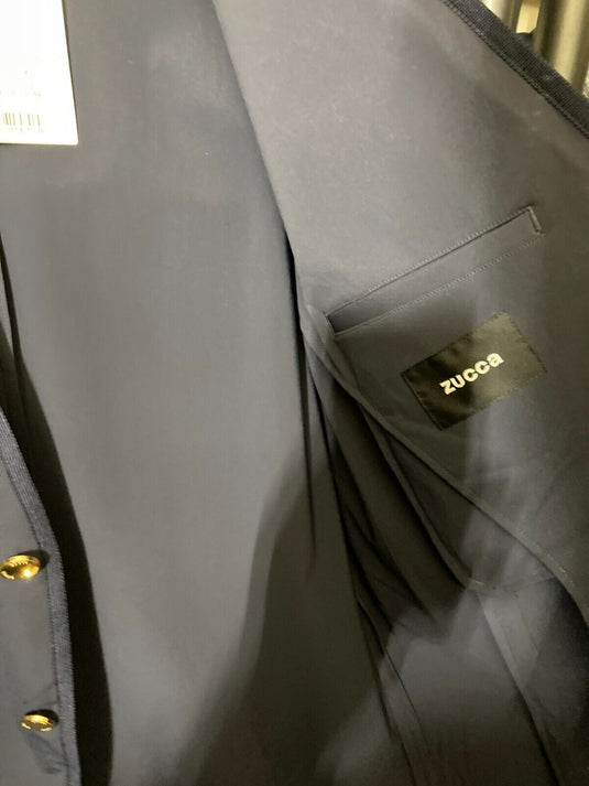 Translation missing: en.ZUCCa 4 CARVICO Navy Blue Blazer CZ19FD520-Size Small
