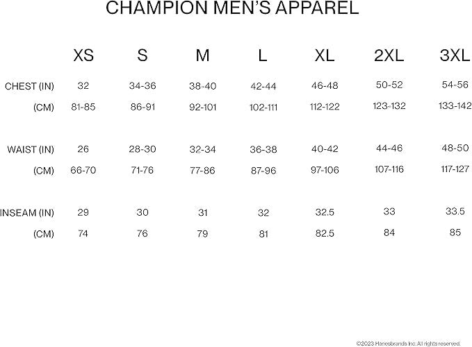 Translation missing: en.Champion Men's Powerblend Fleece Logo Sweatshirt - Oatmeal Heather-Small