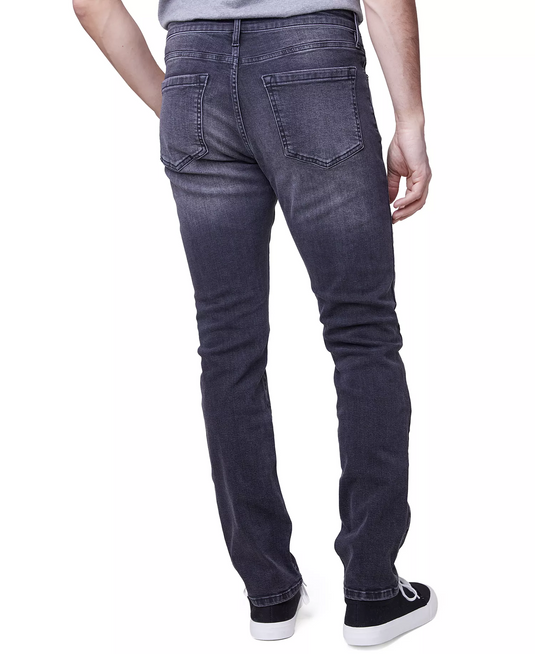 Translation missing: en.Lazer Men's Skinny Fit Stretch Distressed Jeans Winsor Washed Black- 30x30