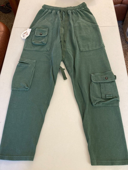 Translation missing: en.The Rad Black Kids Italian Hunting Pants Green-Size Medium