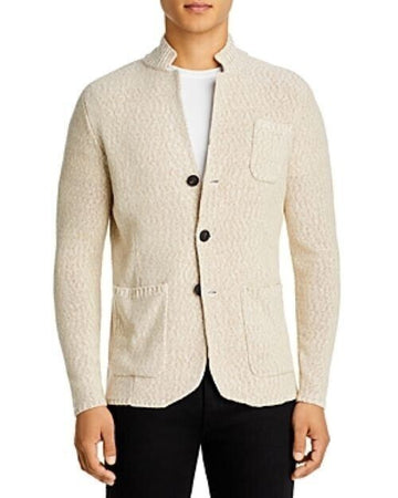 Translation missing: en.Major Department Store Designer Melange Knit Regular Fit Cardigan Sweater Sand-M