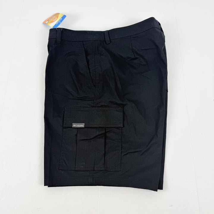 Translation missing: en.Columbia Men's Rapid Rivers Cargo Shorts Cotton Blend Stretch Black-42W