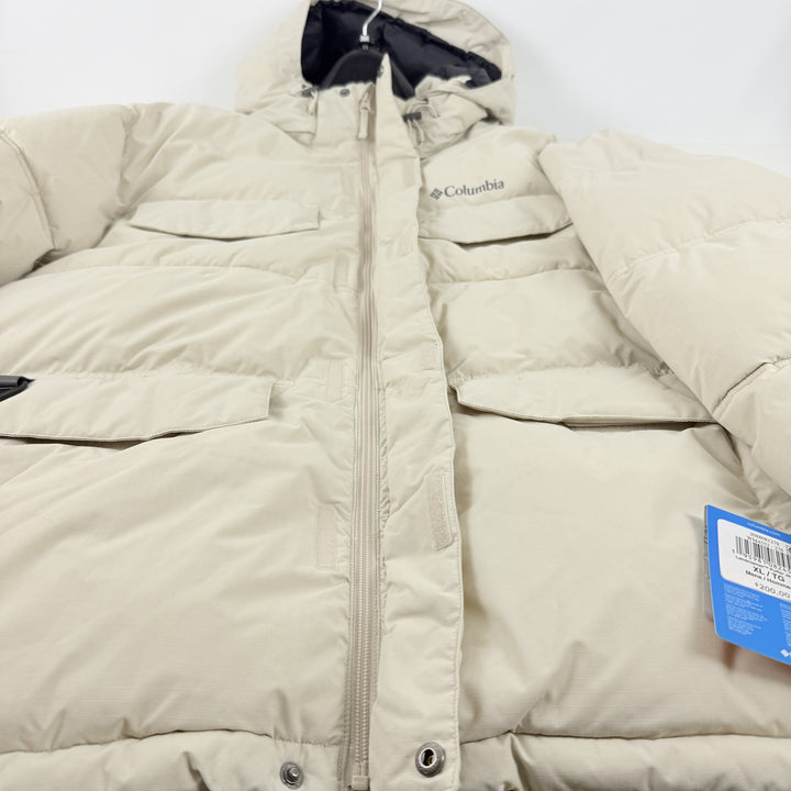 Translation missing: en.Columbia Mens Landroamer Hooded Puffer Parka Jacket Omni Heat Dark Stone-Size XL