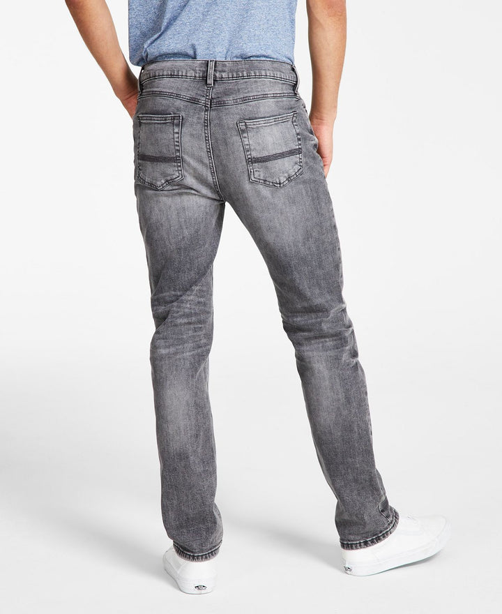 Translation missing: en.Sun + Stone Men's Straight-Fit Tarin Street Jeans KT Wash Black-40/30