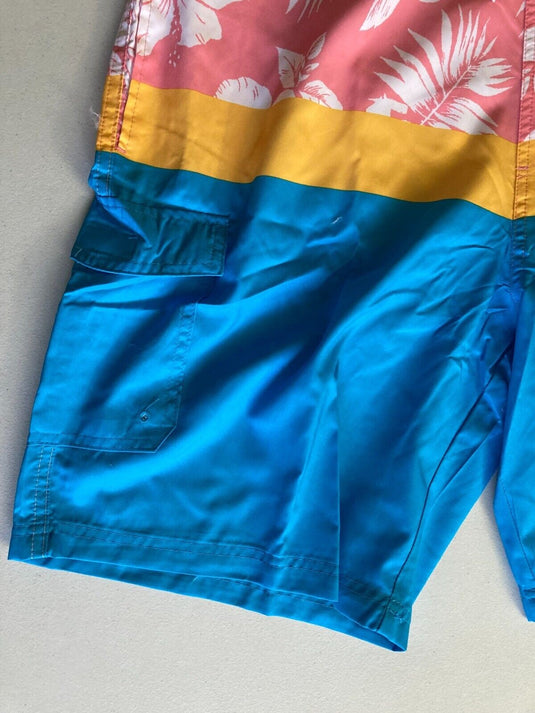 Translation missing: en.Club Room Men's Colorblocked 9" Quick Dry Swim Trunks Multicolor-Large 36-38
