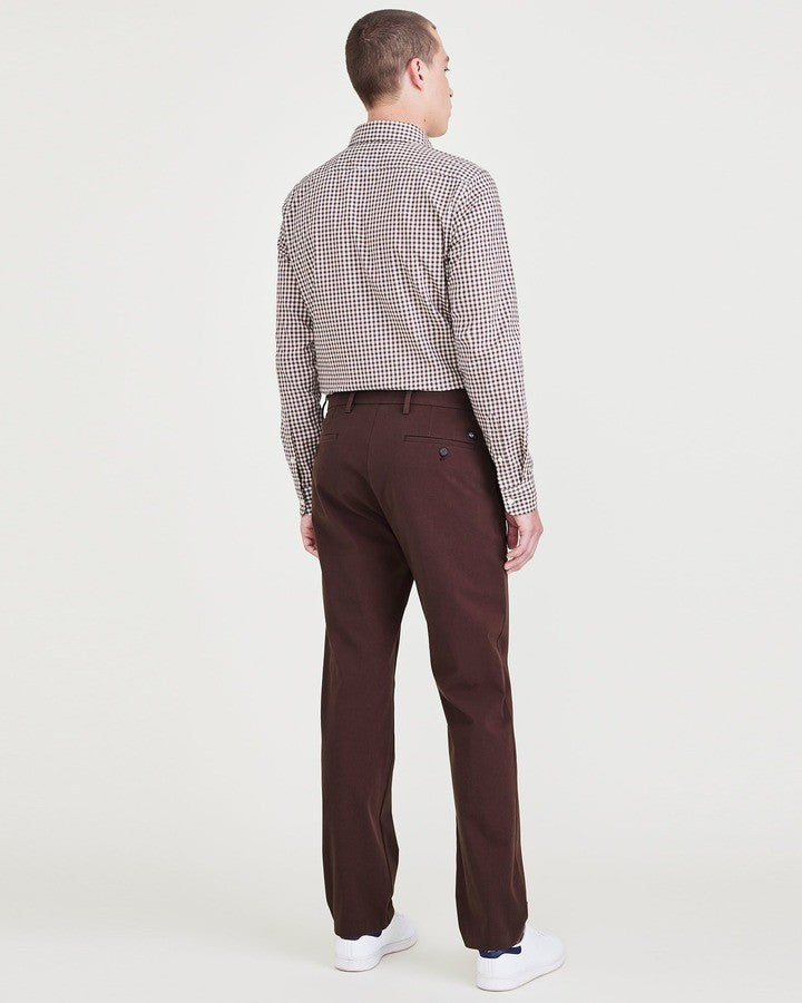 Translation missing: en.Dockers Men's City Tech Slim Fit Smart 360 Tech Pants Decadent Chocolate-29x30
