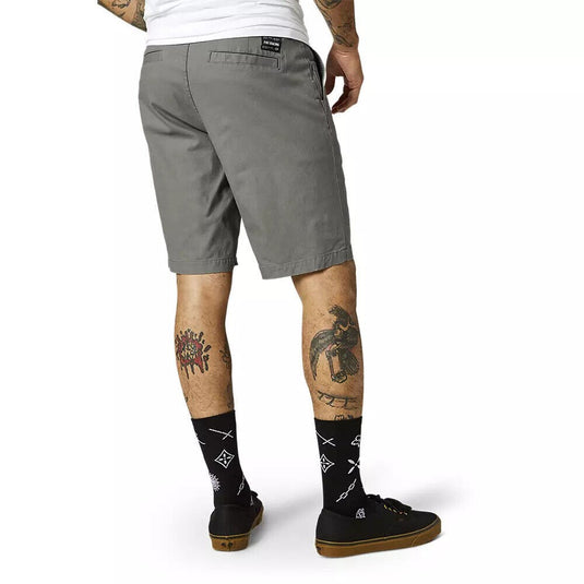 Translation missing: en.Fox Racing Men's Regular Fit Essex Shorts 2.0 in Pewter-Size 28