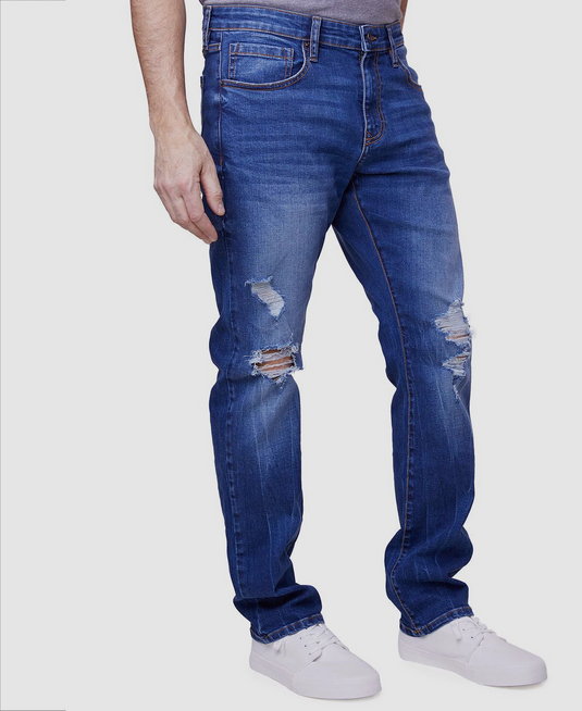Translation missing: en.Lazer Men's Slim-Fit Stretch Jeans - Issac Blue-31x32