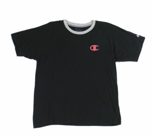 Translation missing: en.Champion Men's Cotton Pajama T-Shirt in Black- Size Small