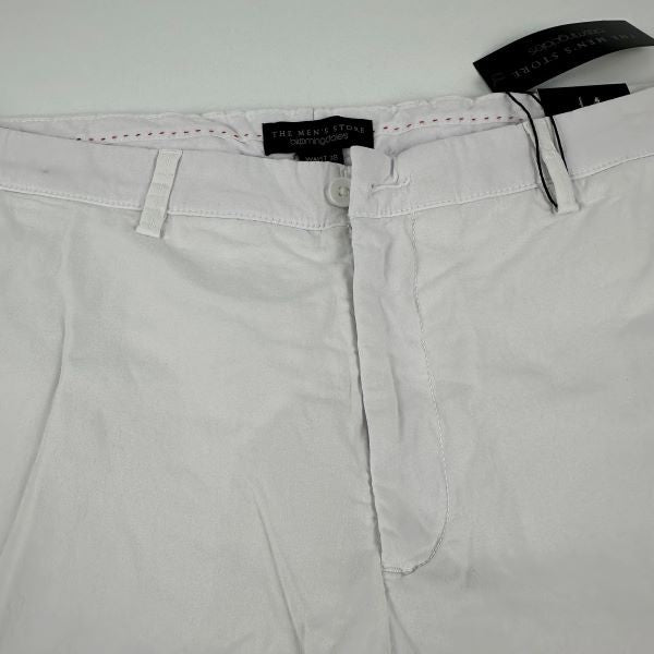 Translation missing: en.The Men's Store at Major Dept Store Twill Regular Fit Shorts White-38