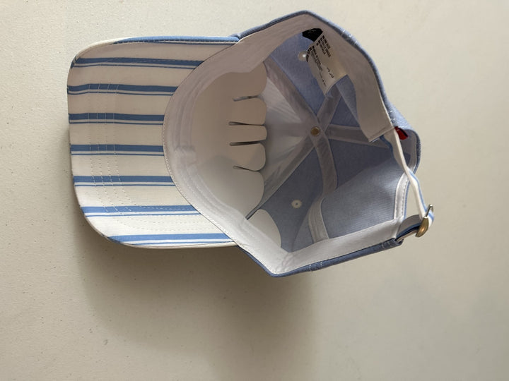 Translation missing: en.Club Room Men's Striped Baseball Hat in Blue/White-O/S