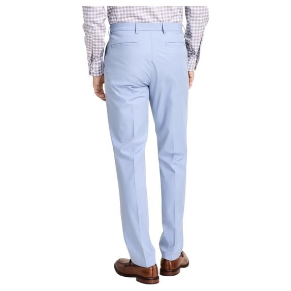 Translation missing: en.Michael Kors Men's Major Reg Fit Cotton-Blend Dress Pants Pale Blue-34x30