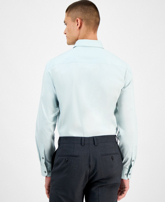 Translation missing: en.Alfani Men's Reg-Fit Temperature Regulating Dress Shirt Blue Mist 16-16.5 34/35