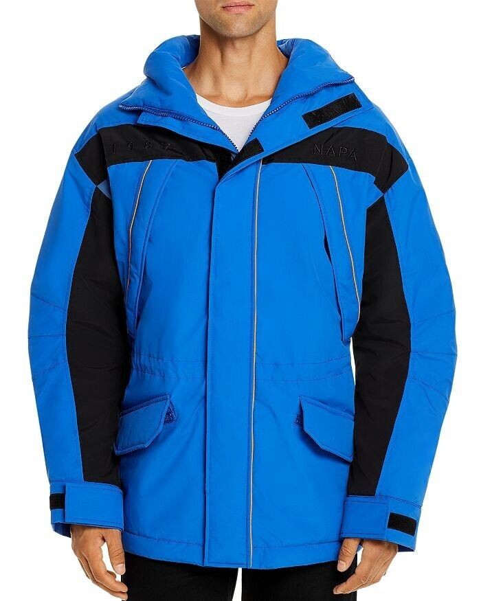Translation missing: en.Napapijri Mens Epoch Cold Weather Short Coat in Princess Blue-Size XL