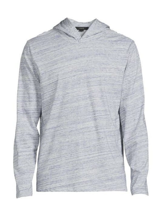 Translation missing: en.Vince Men's Space Dye Cotton Hoodie in Hydra multi-2XL