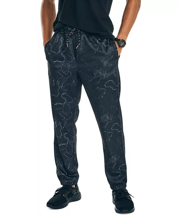 Translation missing: en.Nautica Mens Competition Sustainably Crafted Performance Joggers True BlackSmall