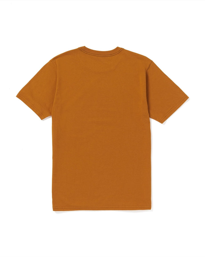Translation missing: en.Volcom Men's Crisp Stone Short Sleeve Tee Chestnut Brown-Large