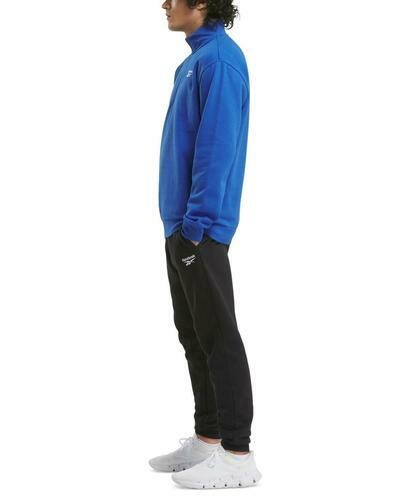 Translation missing: en.Reebok Identity Logo Quarter Zip Sweatshirt Boundless Blue Size 2XL Fleece