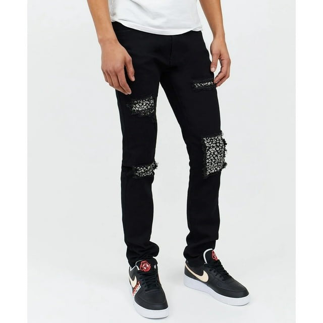 Translation missing: en.Reason Men's Samuel Denim Dx Jeans in Black-Size 40W
