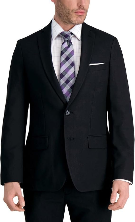 Translation missing: en.Haggar Men's Smart Wash Classic Fit Suit Separates Jackets Black-42S