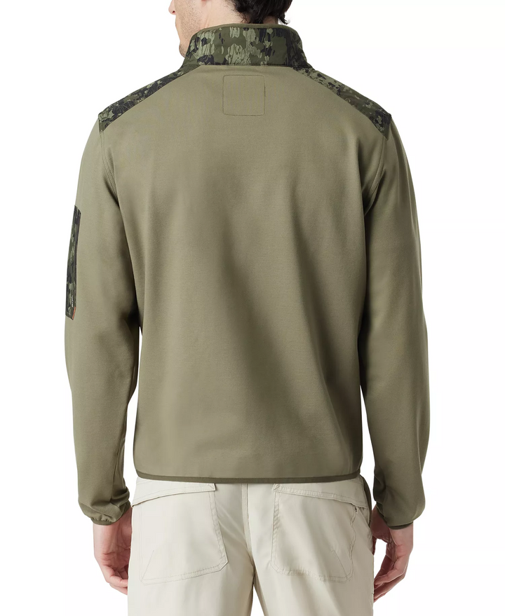 Translation missing: en.Bass Outdoor Men's Earlybird Runner Camo Jacket Bark Camo Deep Lichen-Large