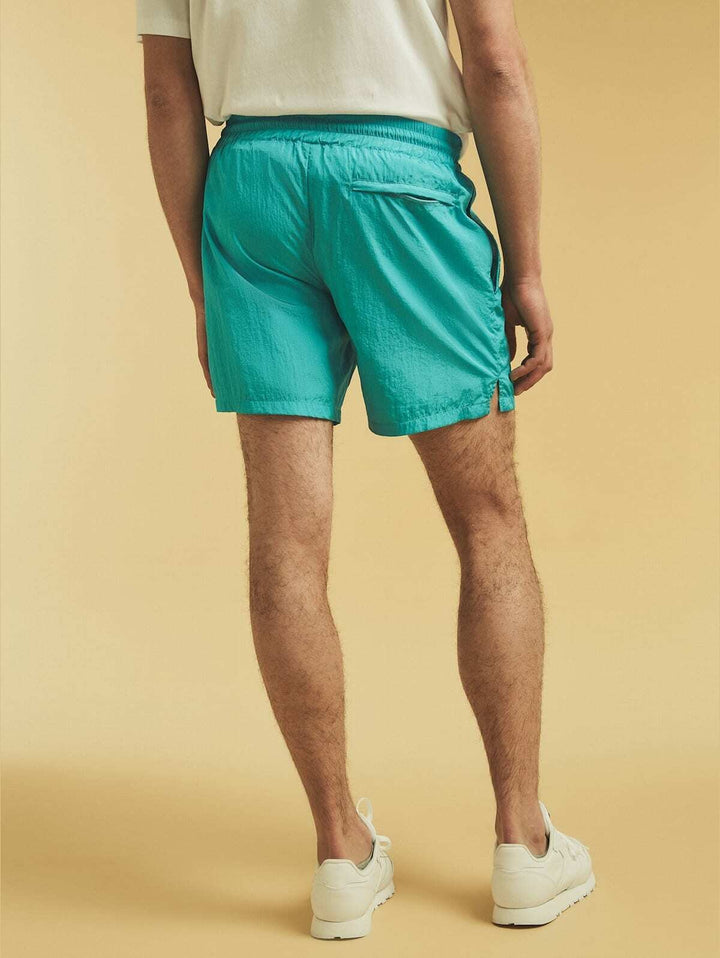 Translation missing: en.GUESS Men's Go Patch Shorts in Paraiso Blue-Large 36-38