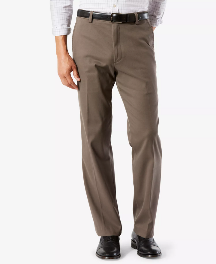 Translation missing: en.Dockers Men's Easy Khaki Classic Fit Stretch Pants Comfort Waist Dk Pebble-36x30