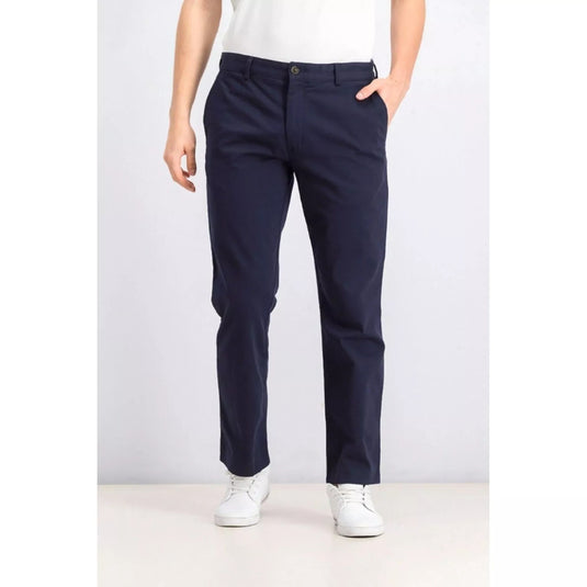 Translation missing: en.Tasso Elba Pants Mens 34x30 Navy Luca Chinos Cotton Stretch Flat Front