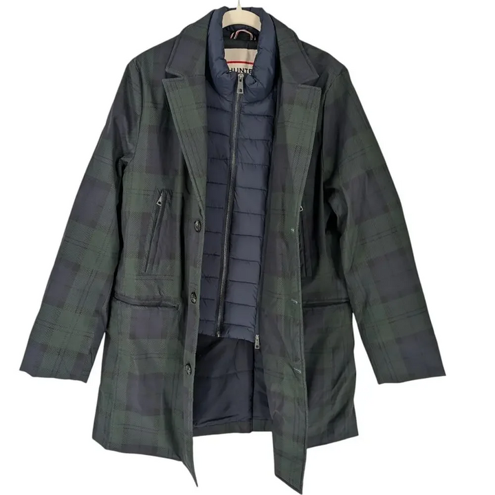 Translation missing: en.Hunter Men's Aldgate Premium Blazer Twofer Jacket Blackwatch Plaid Tarten-Large