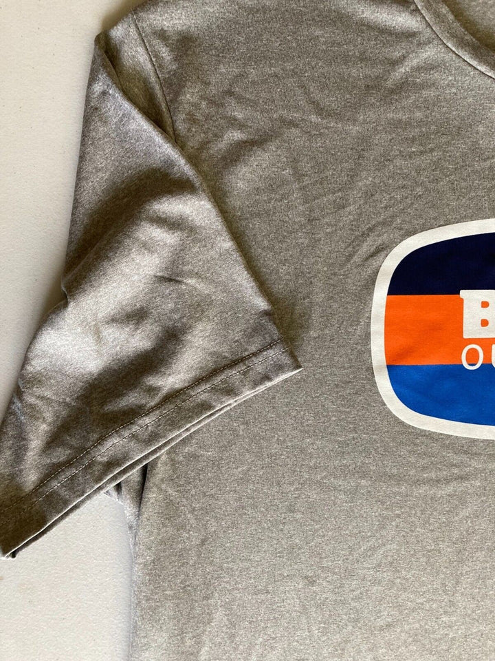 Translation missing: en.Bass Outdoor Men's Performance Graphic T-Shirt UPF50 in Grey Heather-XL