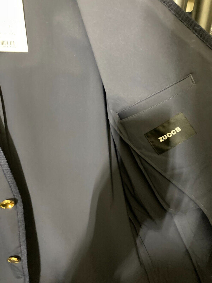 Translation missing: en.ZUCCa 4 CARVICO Navy Blue Blazer CZ19FD520-Size Medium