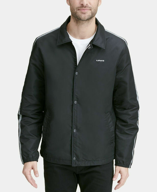 Translation missing: en.Levi's Men's Reflective Coaches Jacket Black Size Medium