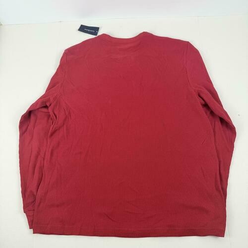 Translation missing: en.Club Room Men's Waffle Long-Sleeve T-Shirt &amp; Pajama Pant Set Jester Red-Small