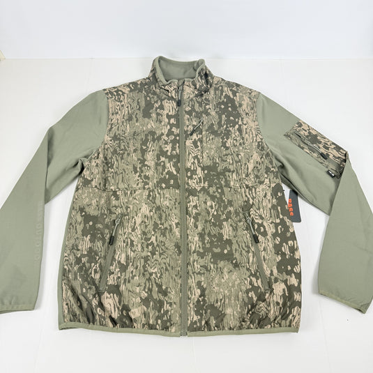 Translation missing: en.Bass Outdoor Men's Earlybird Runner Camo Jacket Bark Camo Deep Lichen-XL